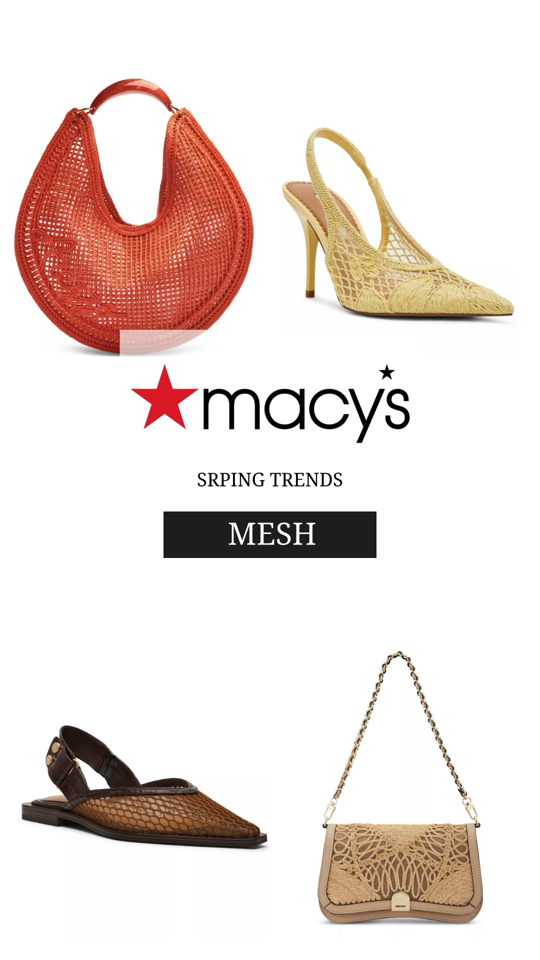 @Macys Srping Trends: Mesh

#LTKSeasonal #LTKTravel