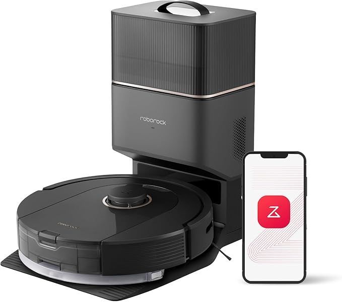 roborock Q5 Pro+ Robot Vacuum and Mop, Self-Emptying, 5500 Pa Max Suction, DuoRoller Brush, Hands... | Amazon (US)