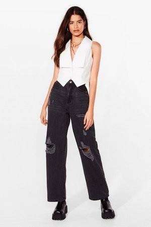 No Rest for the Wicked Distressed Mom Jeans | NastyGal (US & CA)