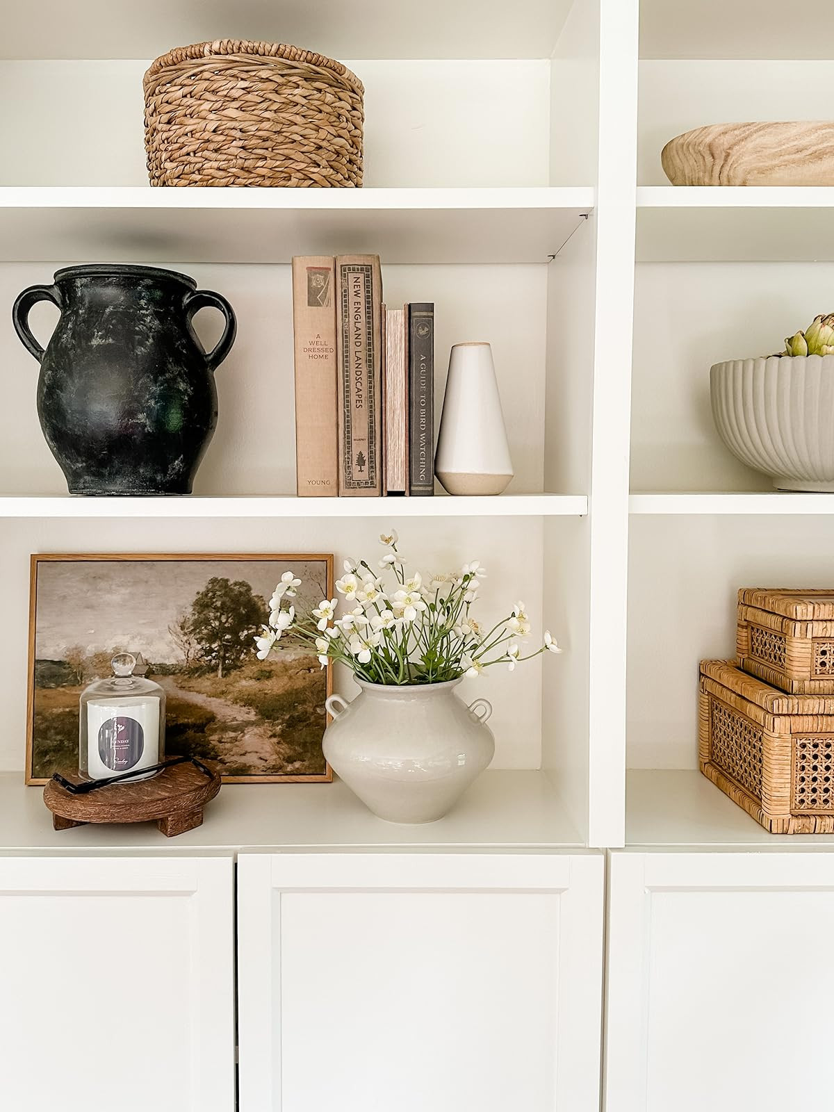 InSimSea Framed Canvas Wall Art Decor, Vintage Wall Art for Living Room Office Bedroom Decor, Vin... | Amazon (US)