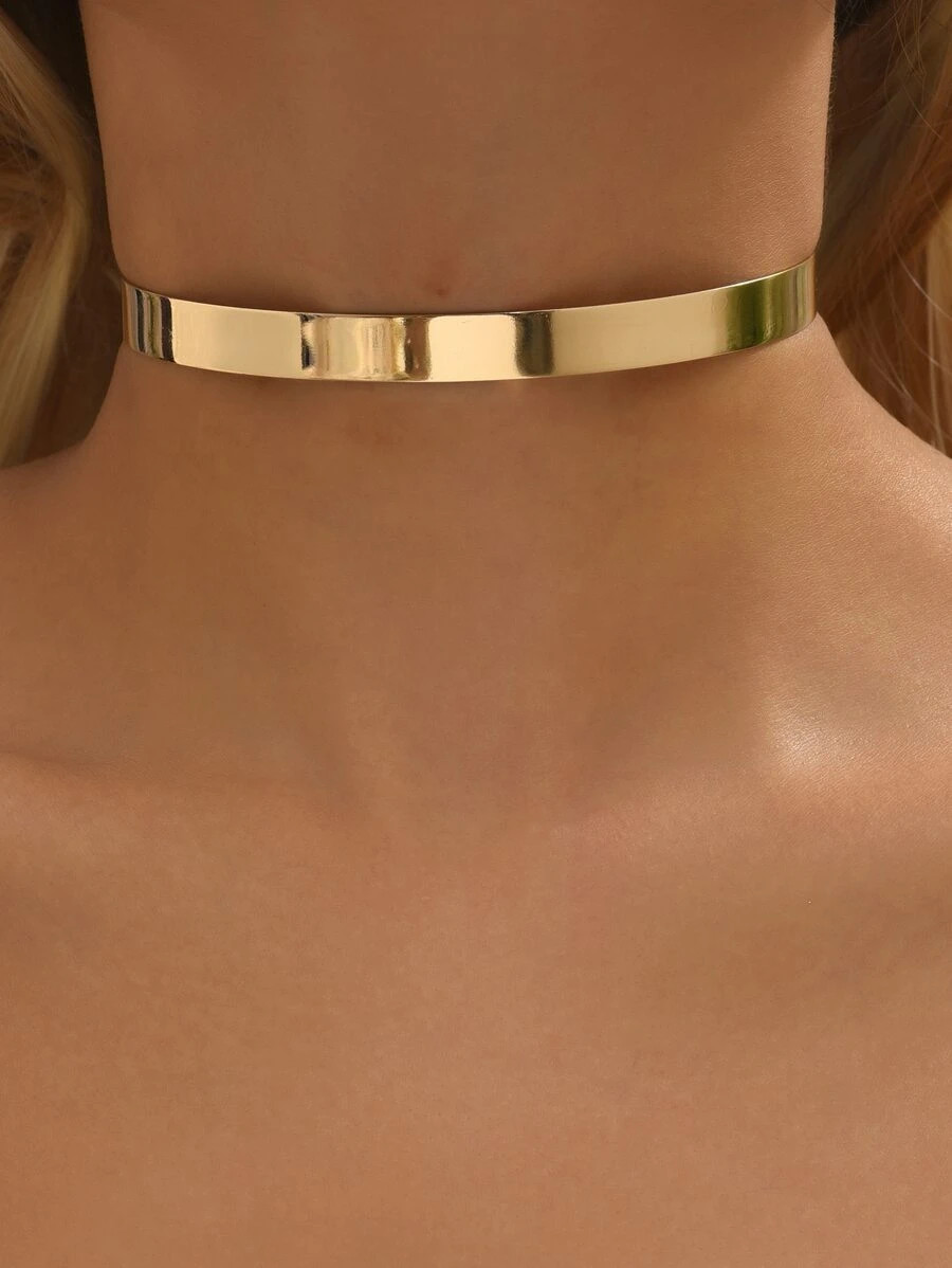 Solid Minimalist Choker | SHEIN