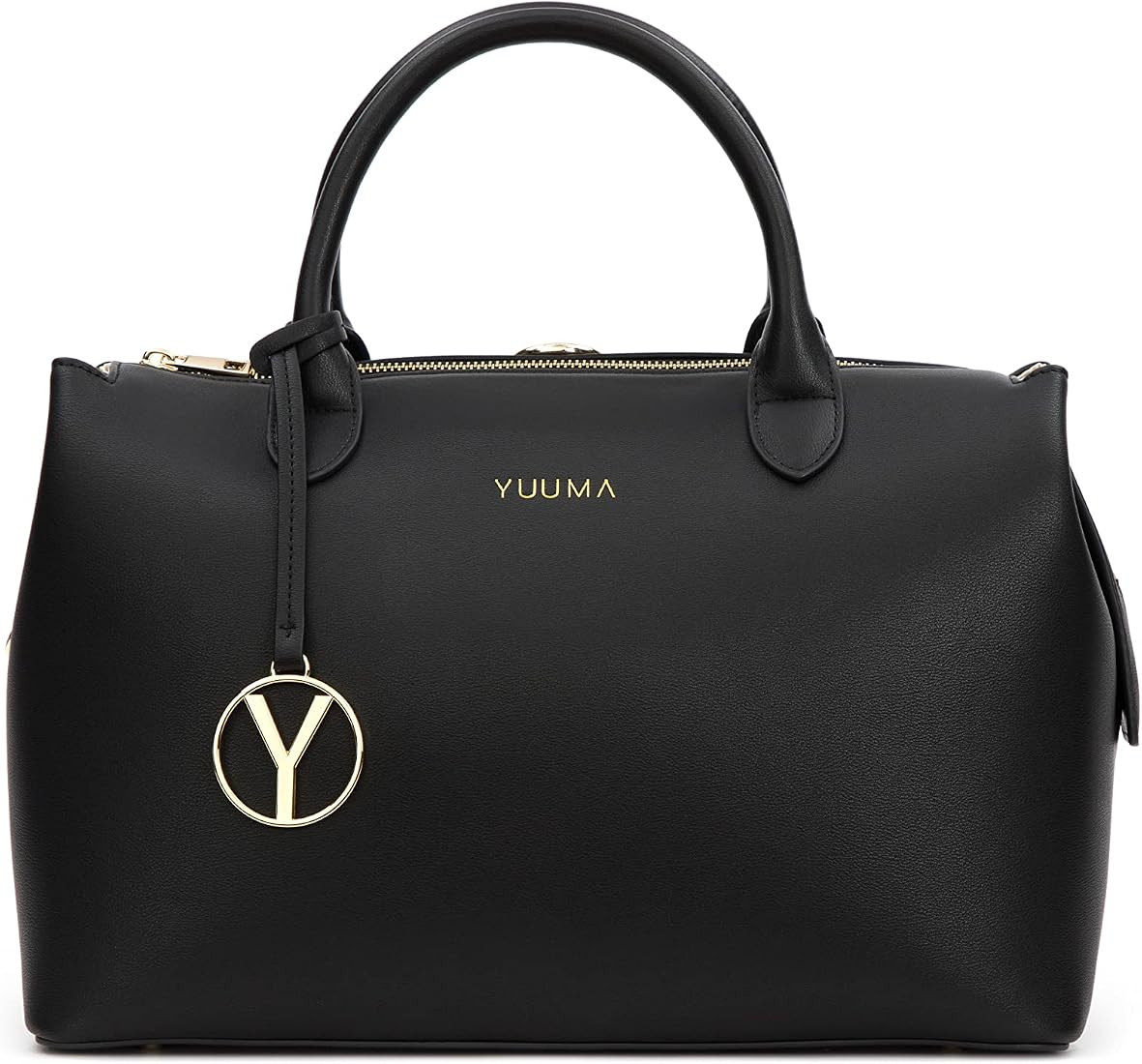 YUUMA Zuri Tote Bag - Crossbody Diaper Bag Converts to Backpack - Vegan Leather - 7 Pockets - Mod... | Amazon (US)