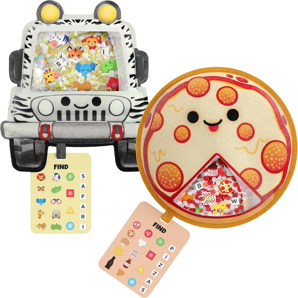 BIZYBOO - The Original Seek & Find Plush - Hidden Object Search Problem Solving Educational Match... | Amazon (US)