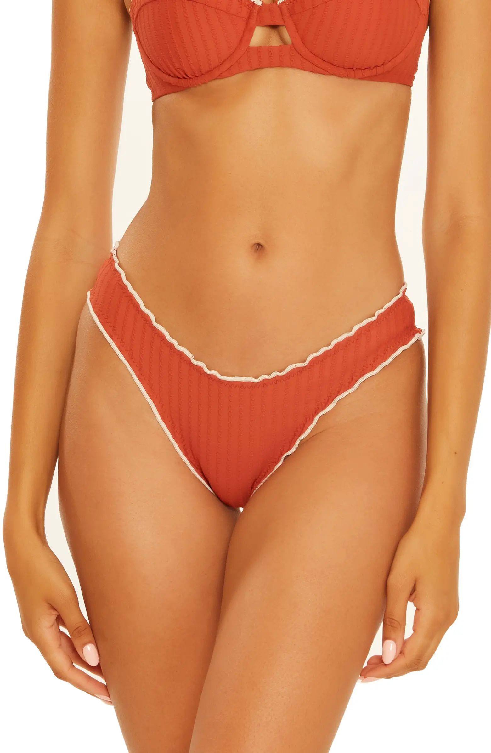 Isabella Rose Mayorca Maui High Cut Bikini Bottoms | Nordstrom | Nordstrom