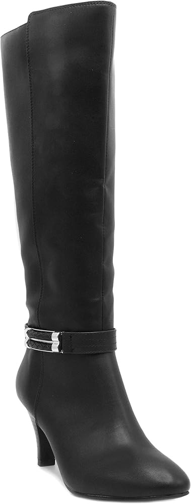 London Fog Womens Event Heeled Dress Boot | Amazon (US)
