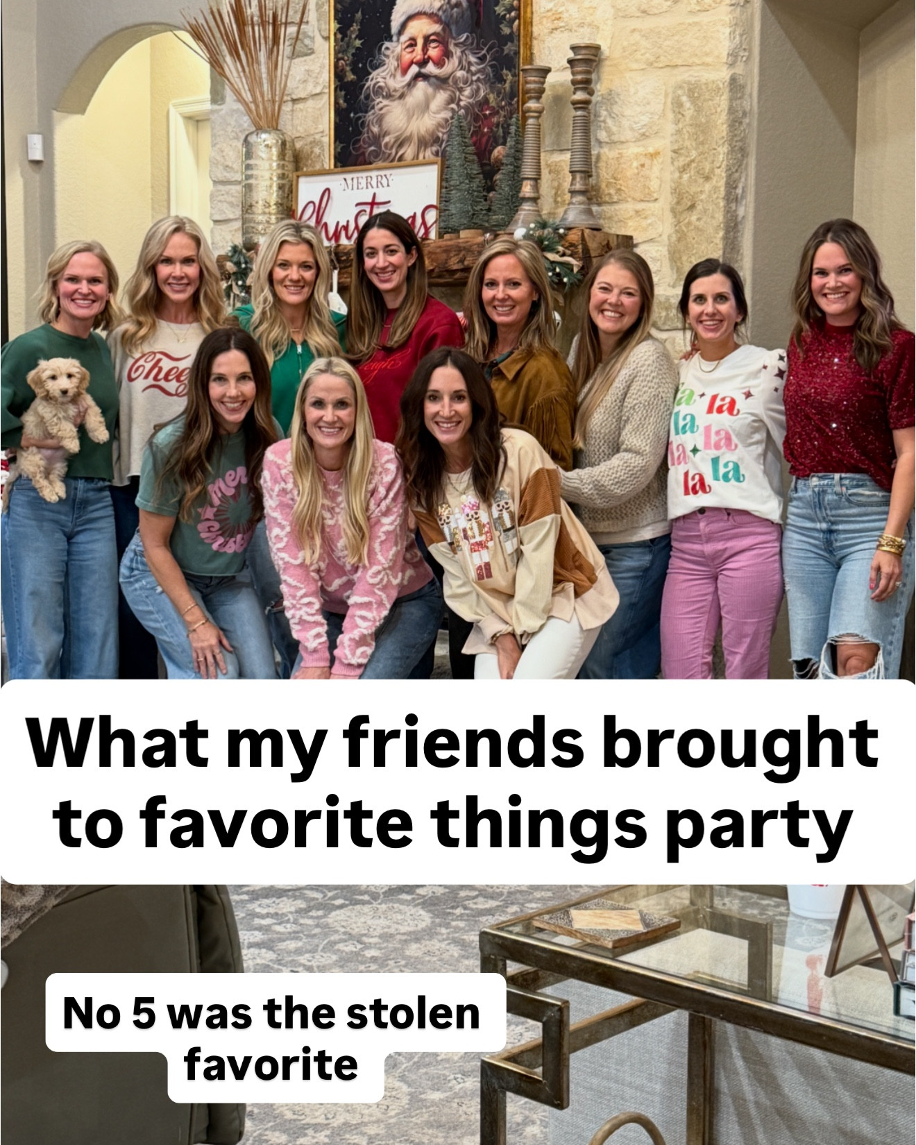 Comment “FAVORITE THINGS” for links. What we brought to our annual favorite things party!  Great gifts for her, mil gifts, gift guide, favorite things party, mom gifts ✨ 

#LTKFindsUnder50 #LTKHoliday #LTKGiftGuide