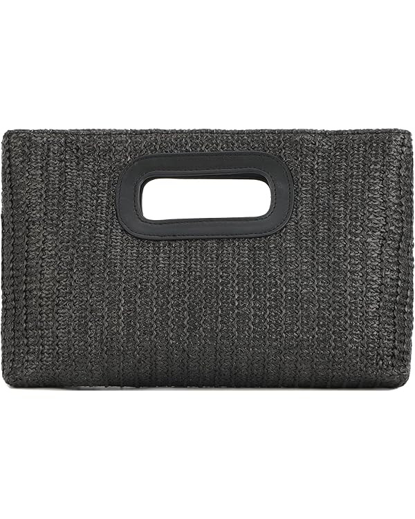 Fecialy Straw Clutch Top Handle Clutch Handbags for Women Raffia Evening Bag Woven Beach Summer B... | Amazon (US)