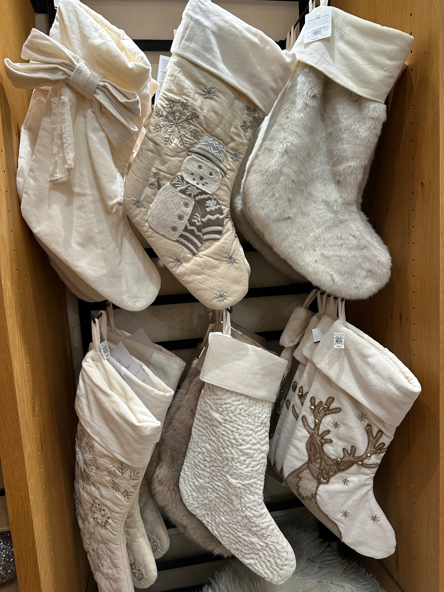 Neutral and white stockings at Pottery Barn!  Classic look for Christmas!

#LTKSeasonal #LTKHome #LTKHoliday