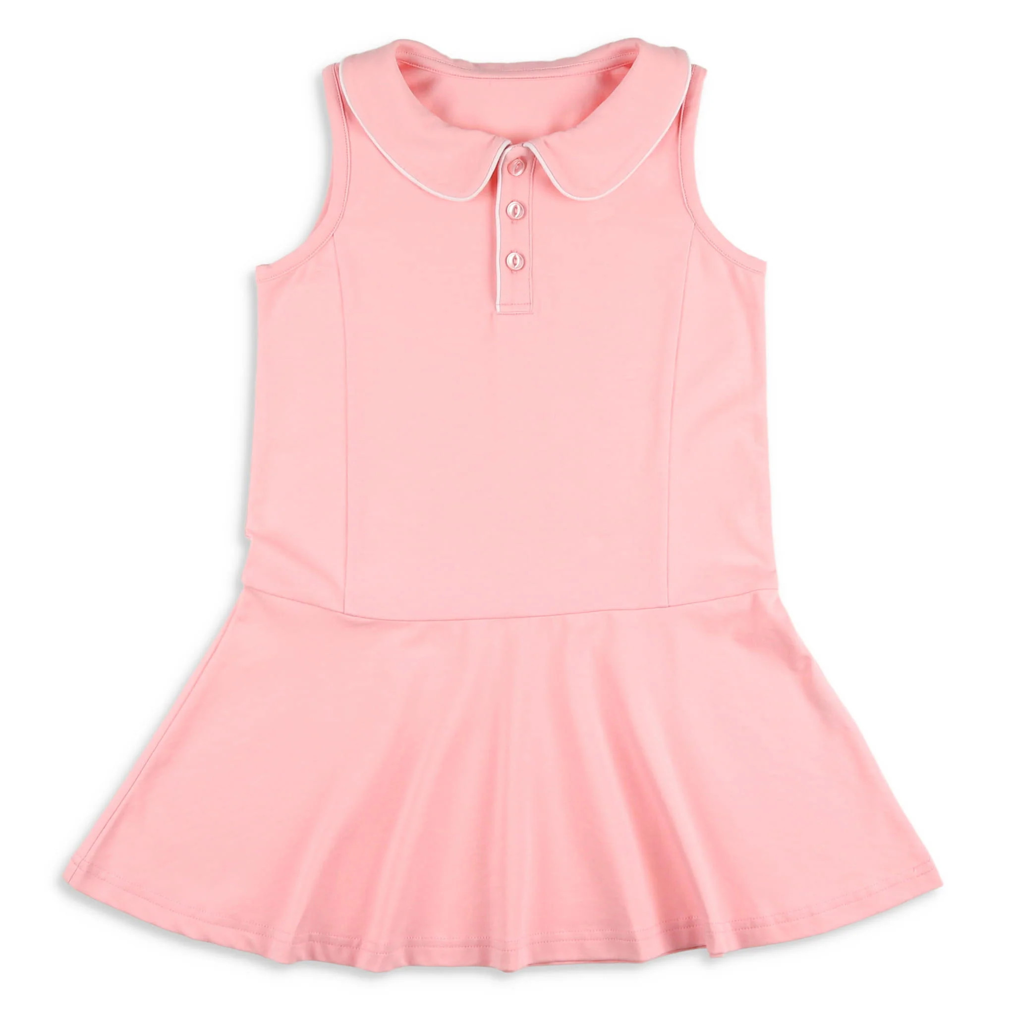Girls Preppy Pink Polo Dress - Shrimp and Grits Kids | Shrimp and Grits Kids
