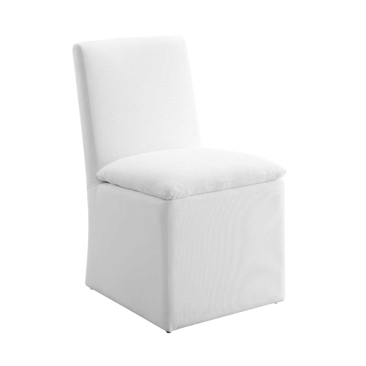 24" Marissa Stain Resistant Fabric Dining Chair White - Abbyson Living | Target