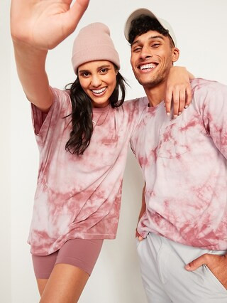 Vintage Tie-Dye Pocket Gender-Neutral Tee for Adults | Old Navy (US)