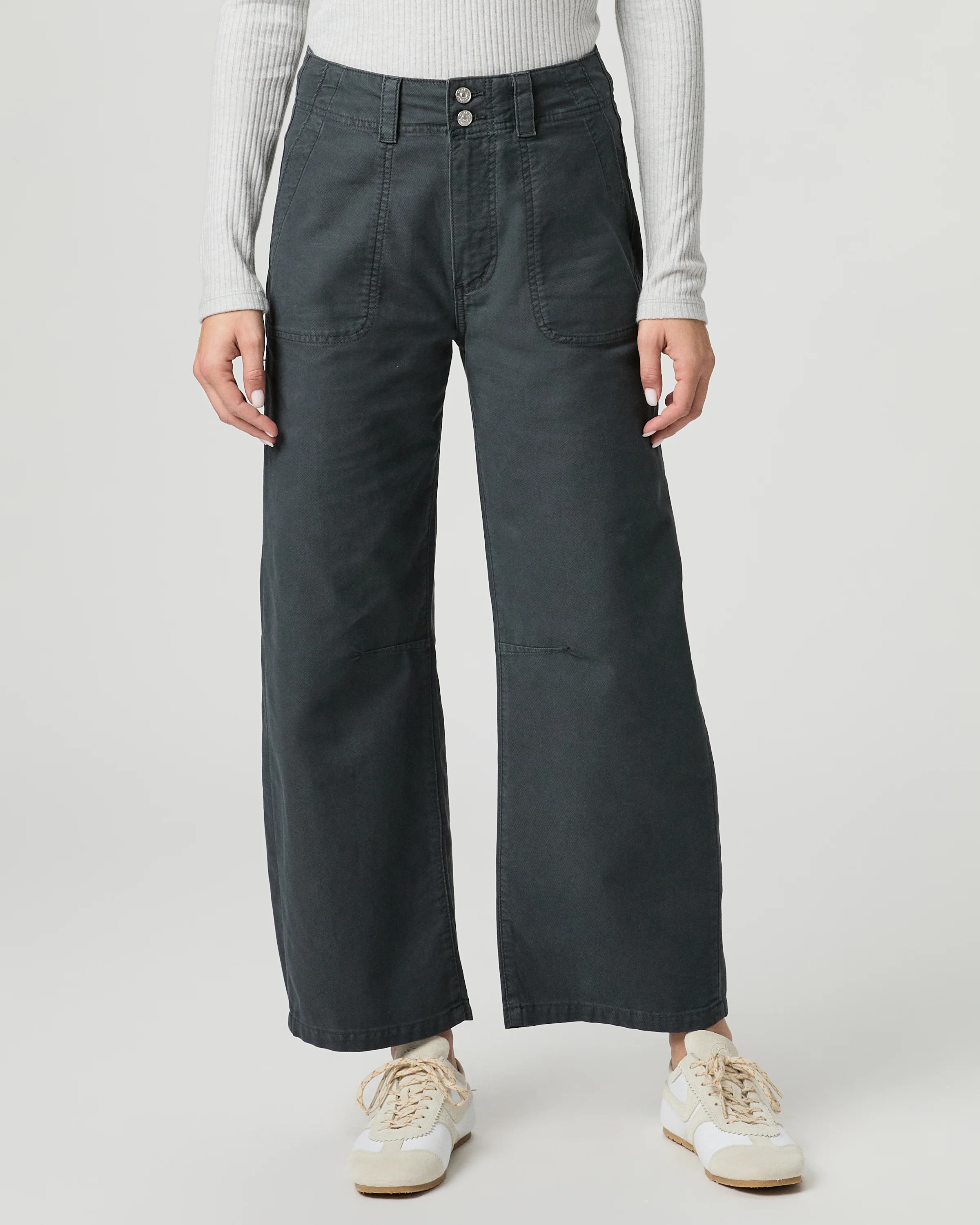 Arellia Ankle Barrel Leg Jean | Paige