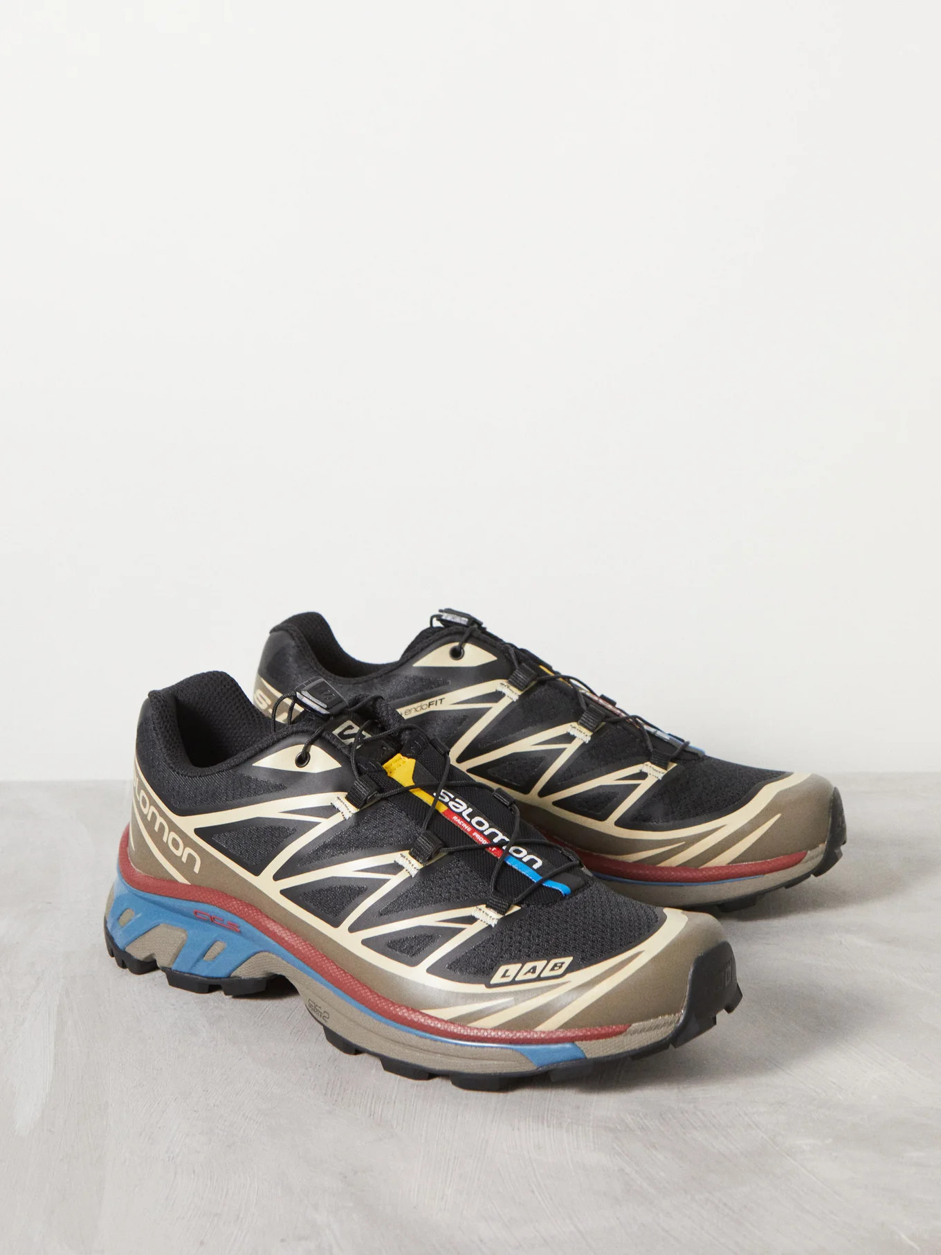 XT-6 mesh and rubber trainers | Salomon | Matches (UK)