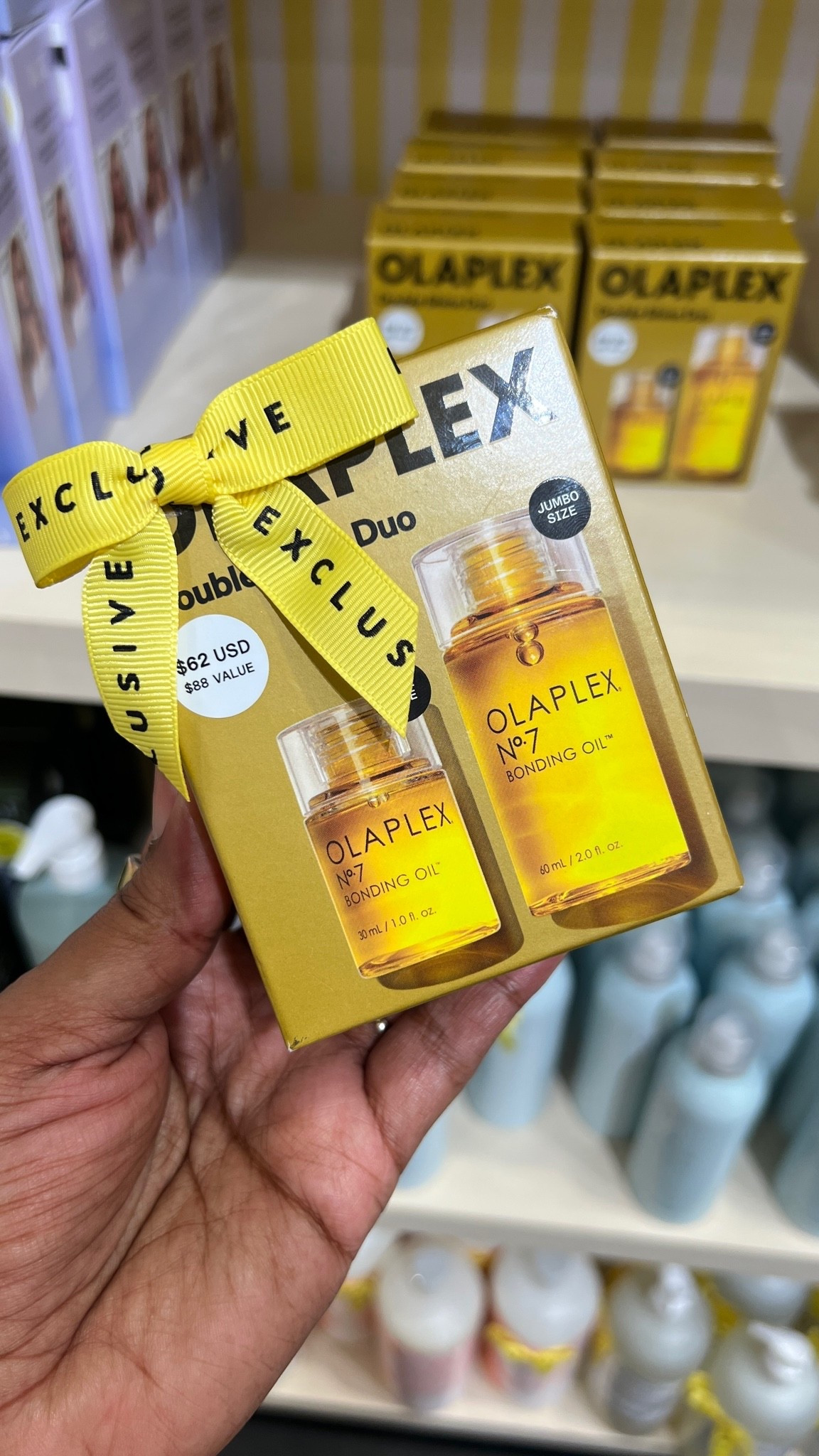 Another hair care favorite, Olaplex Bonding Oil No. 7 gives great lustre without greasiness and helps repair damaged strands. 

#nsale hair oil, Nordstrom Anniversary Sale, beauty deals, hair care deals #ltkmorningroutine #ltkwedding

#LTKBeauty #LTKSaleAlert #LTKSeasonal