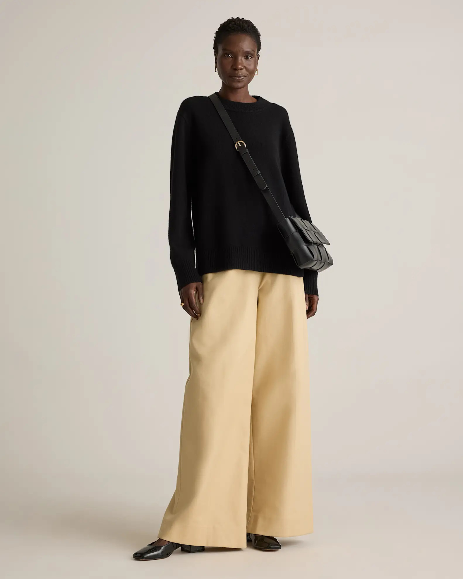 Mongolian Cashmere Oversized Crewneck Sweater | Quince