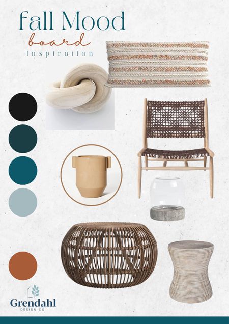 Fall home.  Design.  Wayfair.  Leather chair. Pillow. Modern design. Organic design 