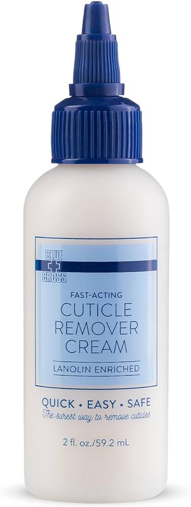 Blue Cross Professional Nail Care, Hydrating, Moisturizing, Strengthening Cuticle Remover + Softe... | Amazon (US)