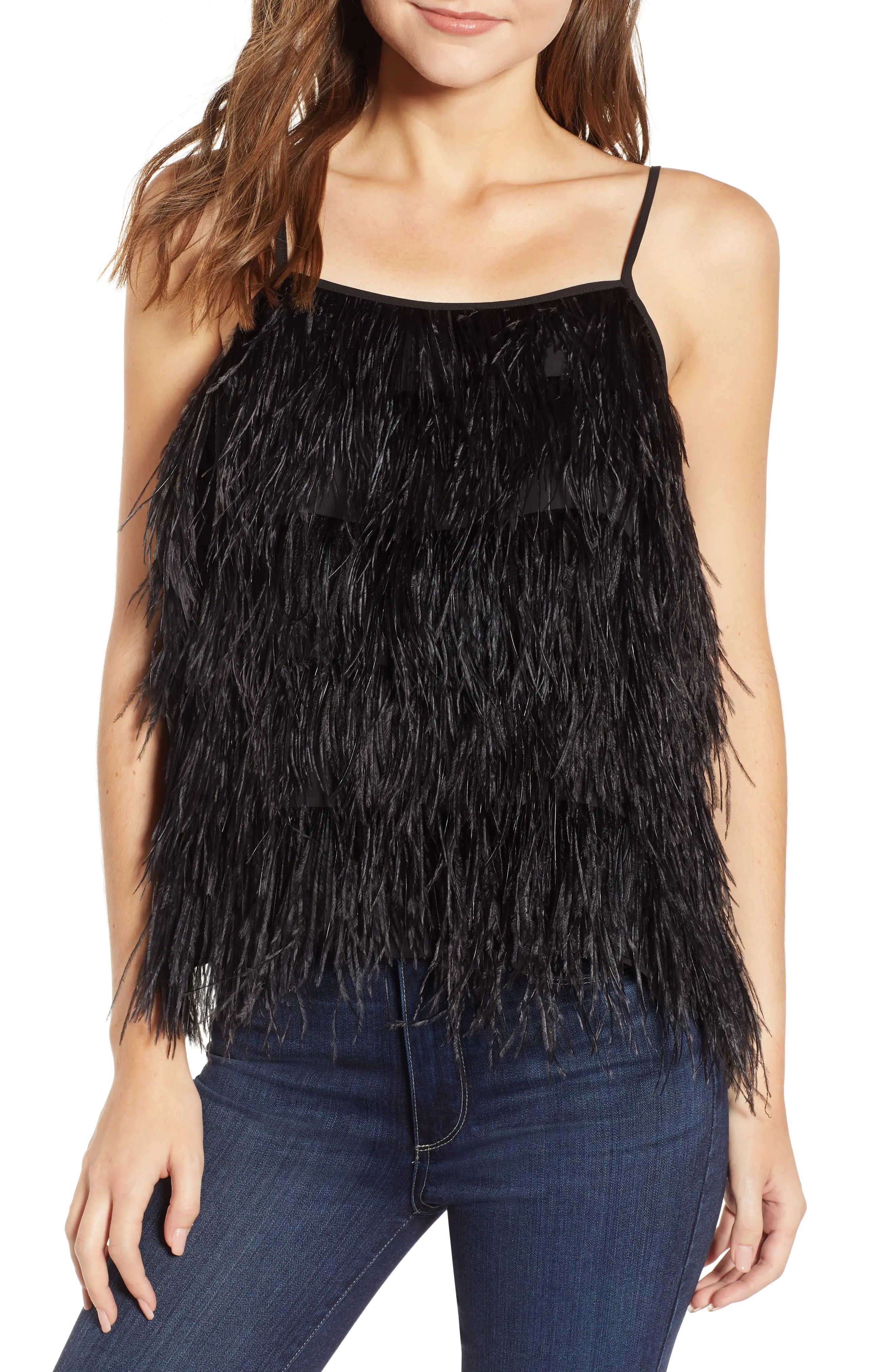 Chelsea28 Feather Camisole | Nordstrom