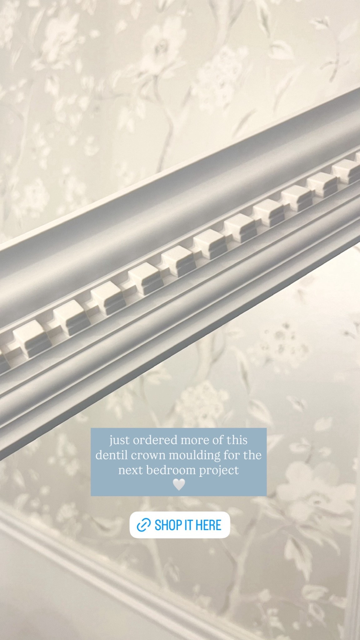 The dentil crown moulding that I just ordered more of! It’s got such pretty detailing for a traditional, elegant & timeless look  

#LTKSaleAlert #LTKHome