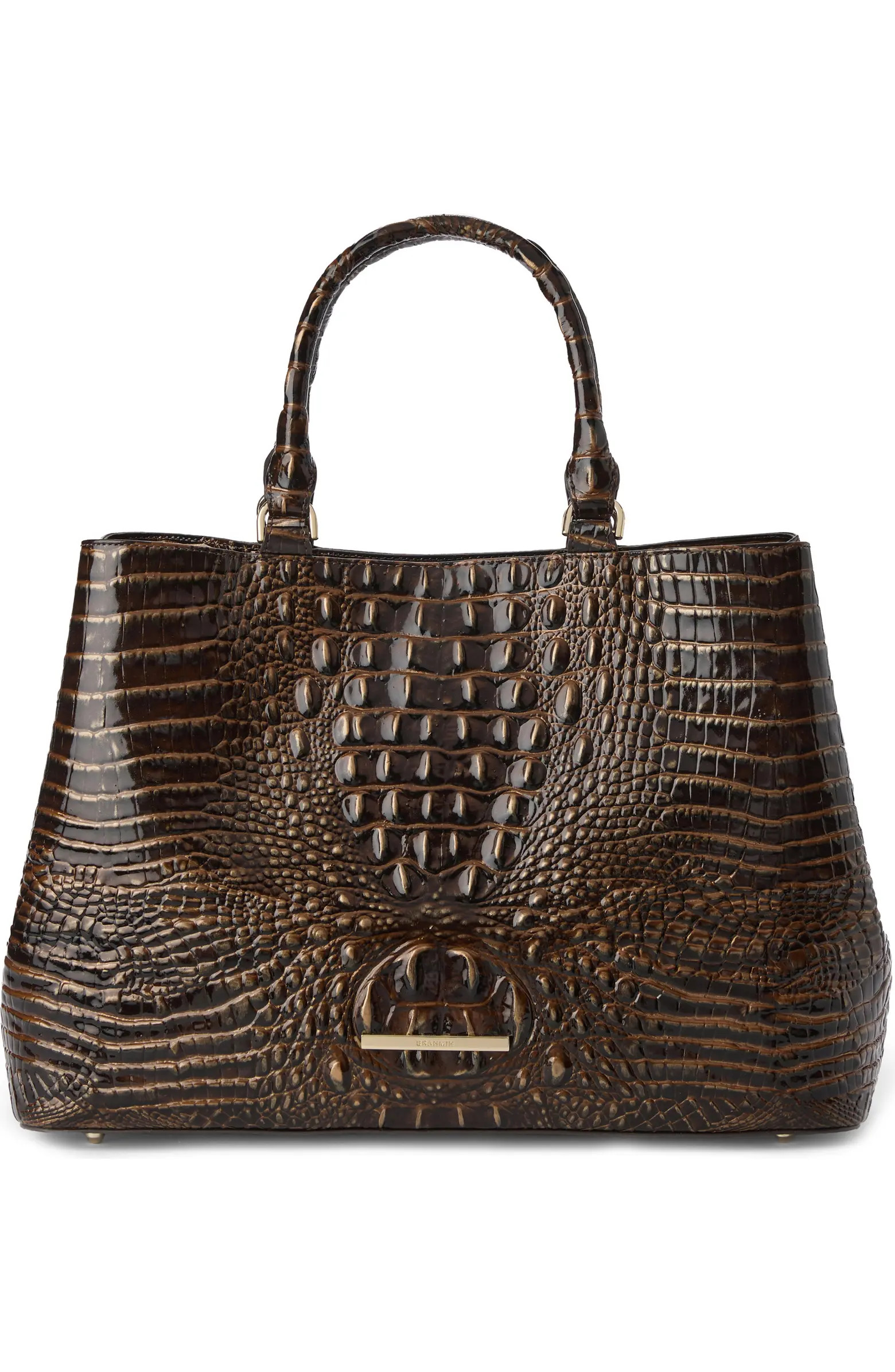 Denise Croc Embossed Leather Tote | Nordstrom