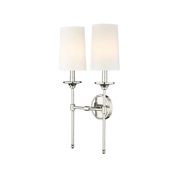 Hayse Steel Armed Sconce | Wayfair North America