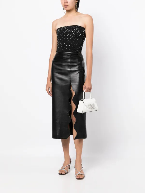 Bow Envelope leather shoulder bag | Farfetch Global