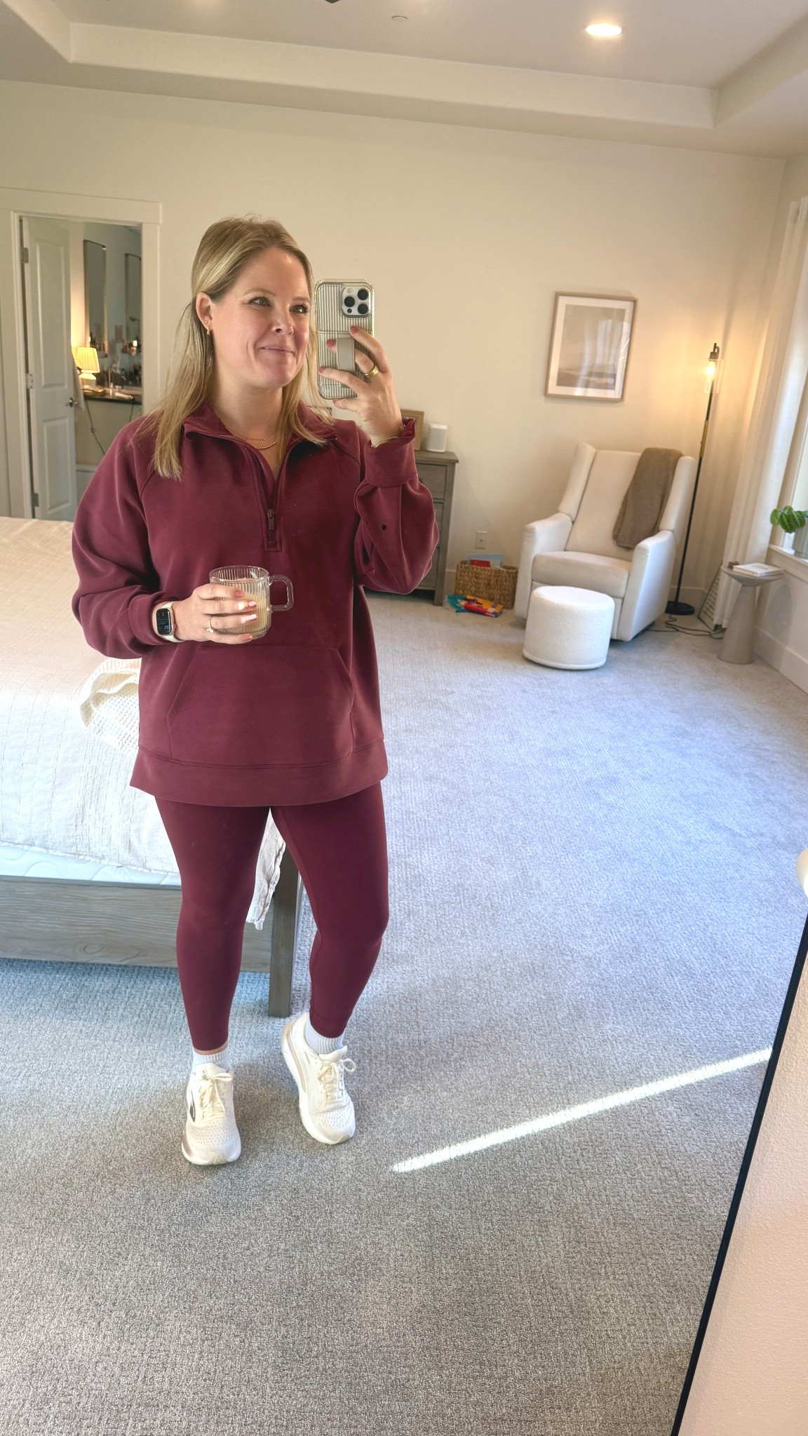 I’m training for an 8K, so I need outfits I can easily wear on errands and then jump
On the treadmill to run in. 

#LTKdayinmylife #LTKfitnessgoals #LTKmomlife