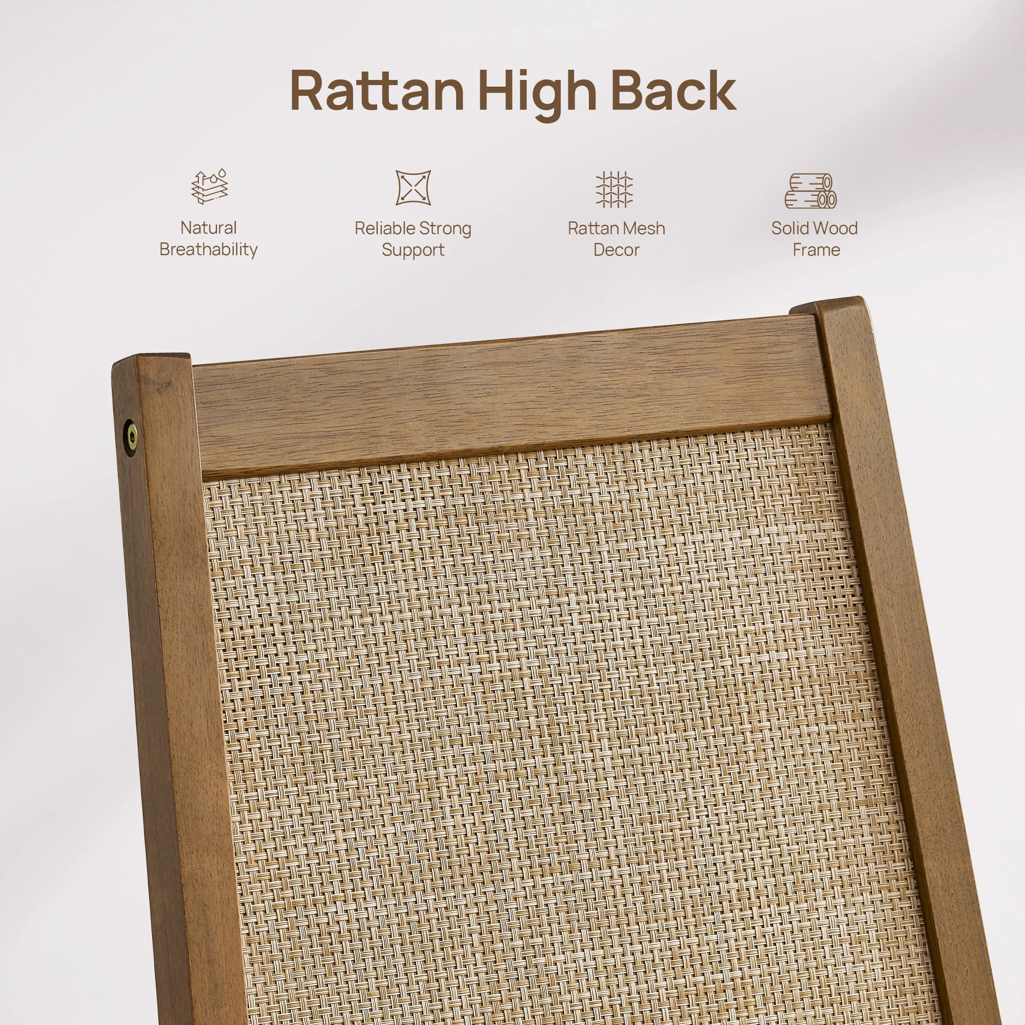 Savanna Upholstered Dining Chair (2PCS), Solid Wood Frame | SICOTAS