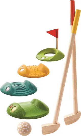 PlanToys® 8-Piece Mini Golf Playset | Nordstrom | Nordstrom