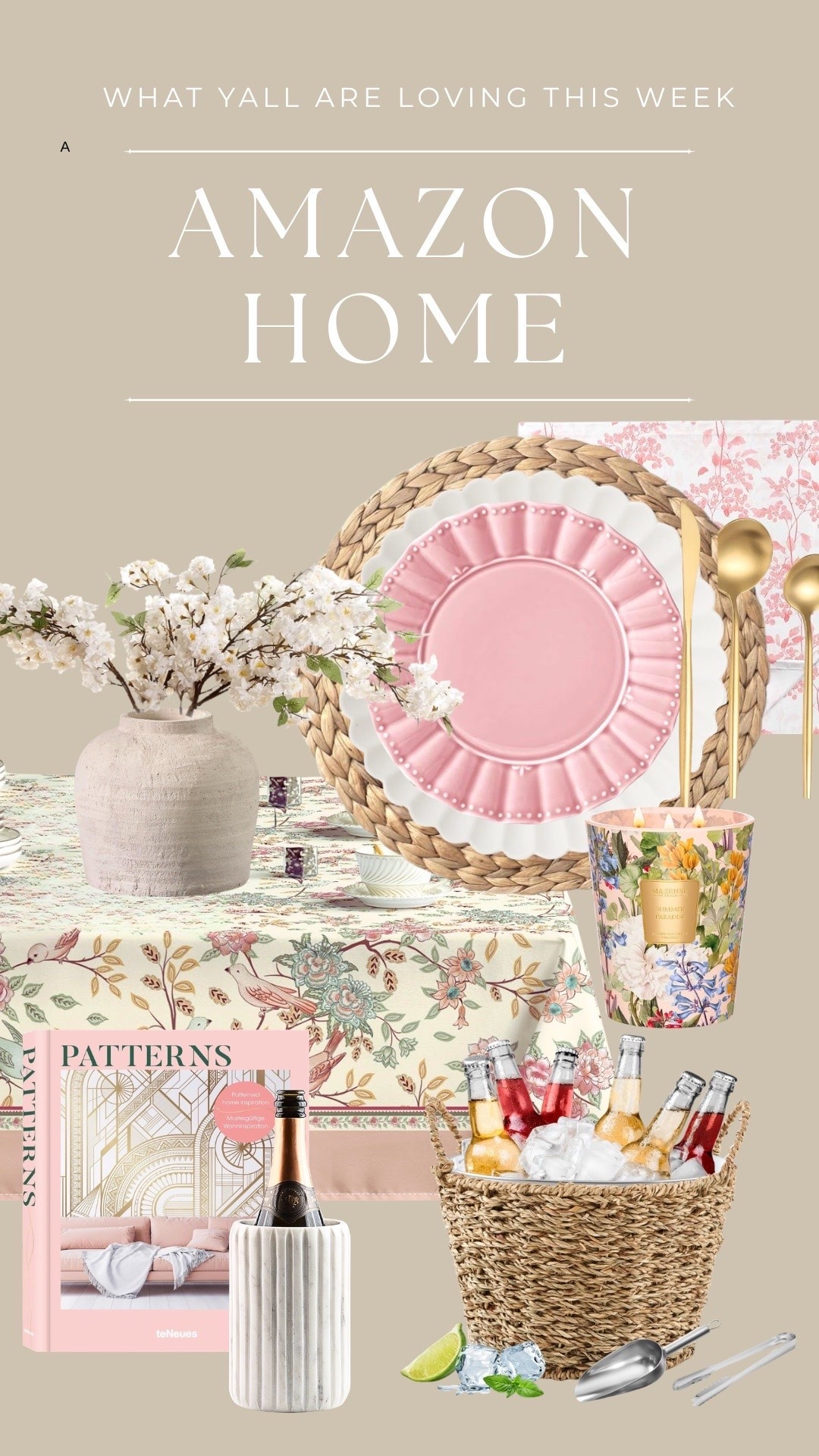 Summer hosting essentials 🍋 here’s a little tip: choose a fabulous neutral stoneware set and use it all year round. That way you can just switch out salad plates, linen napkins and tablecloths for each season! 
• 
• 
Summer hosting essentials, summer parties, party theme, hosting tips, hosting decor, decor inspo 

 #LTKSeasonal #LTKHome

#LTKHome