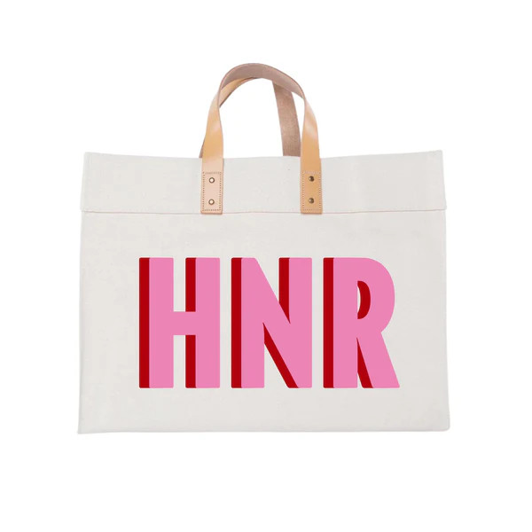 Shadow Monogram Weekender | Sprinkled With Pink