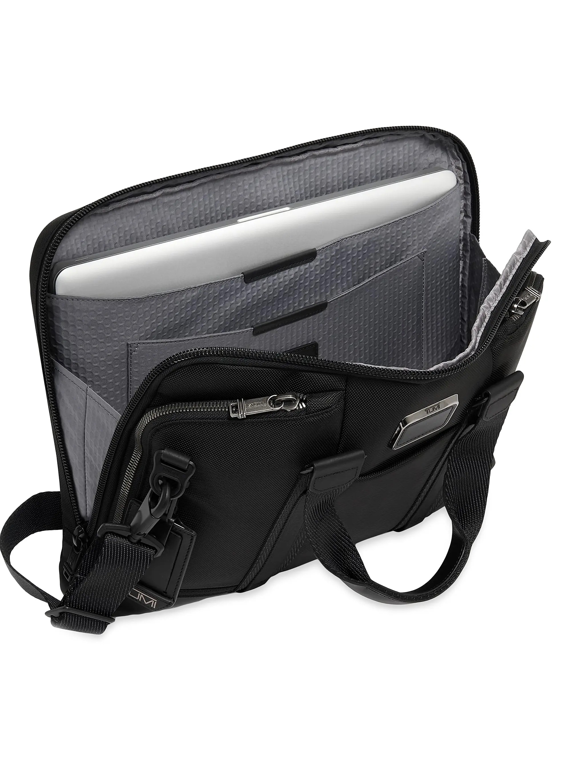 TUMI Alpha Bravo Academy Briefcase | Saks Fifth Avenue | Saks Fifth Avenue