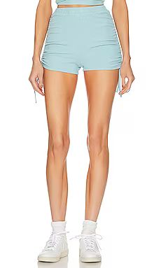ALL THE WAYS Ana Ruched Short in Blue from Revolve.com | Revolve Clothing (Global)