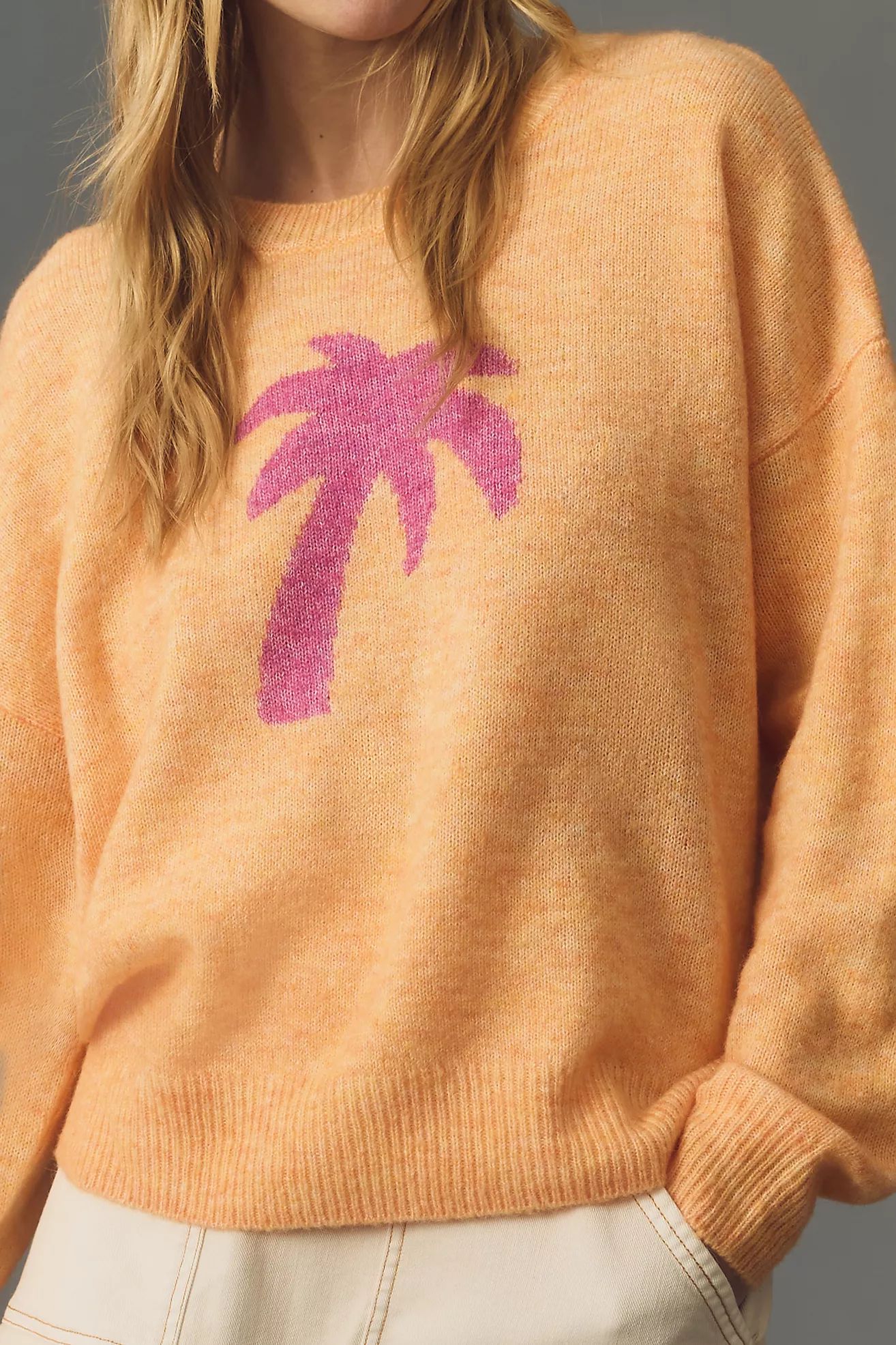 Sundry Crewneck Palm Tree Sweatshirt | Anthropologie (US)