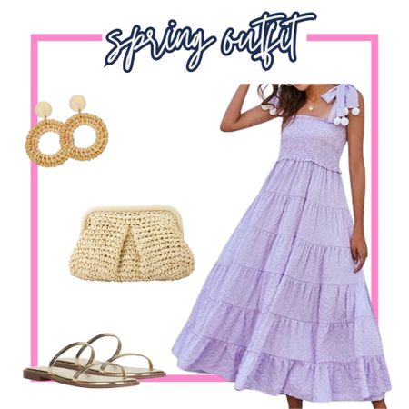 spring outfit 💜

Amazon, rattan earrings, clutch, summer vacation, purple gingham dress 

#LTKstyletip #LTKmidsize #LTKfindsunder50