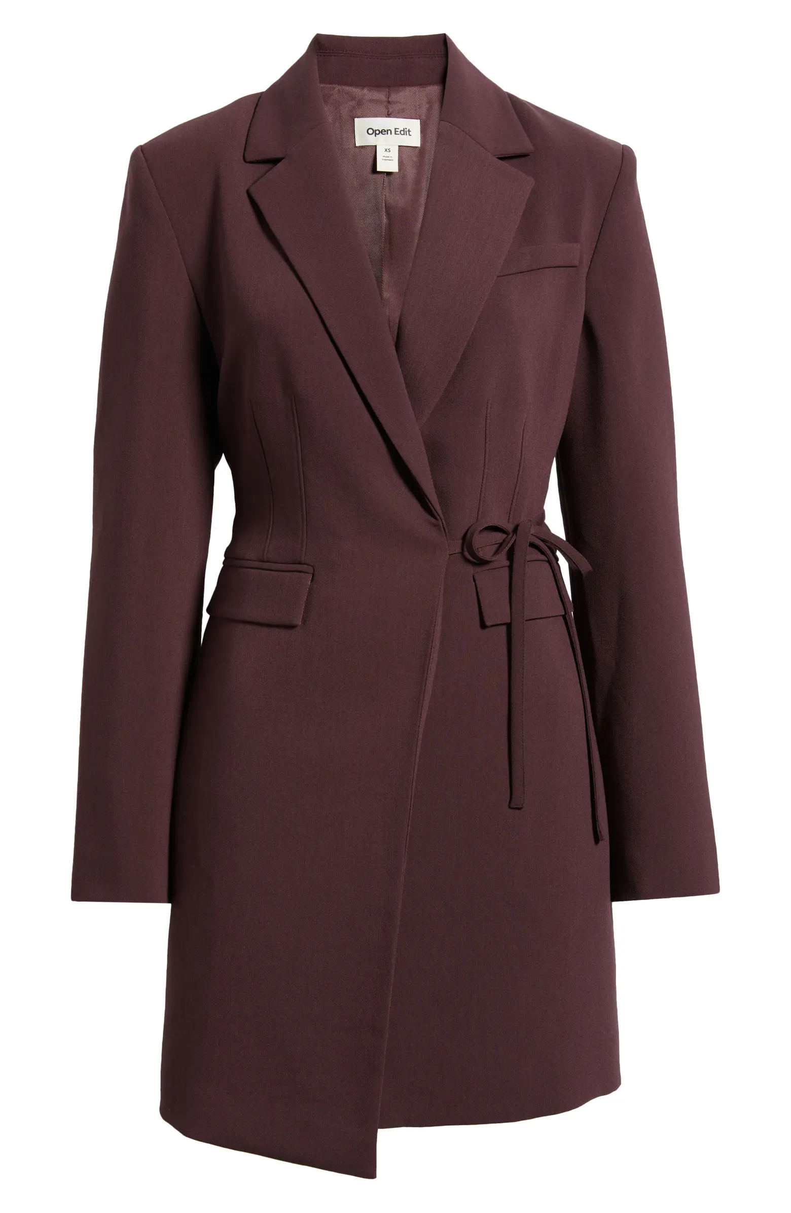 The Icon Suiting Wrap Blazer Dress | Nordstrom