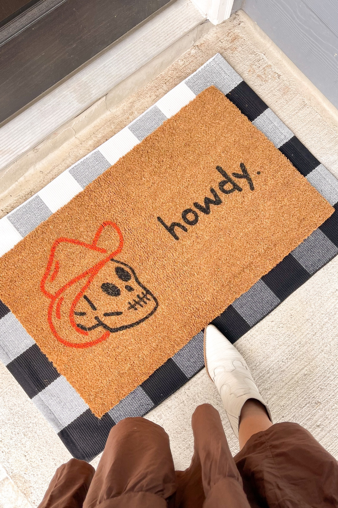 Door mat. Doormat. Fall home decor. Fall porch. Fall porch decor. Fall door mat. Halloween decor. Halloween door mat 

#LTKunder50 #LTKhome #LTKSeasonal