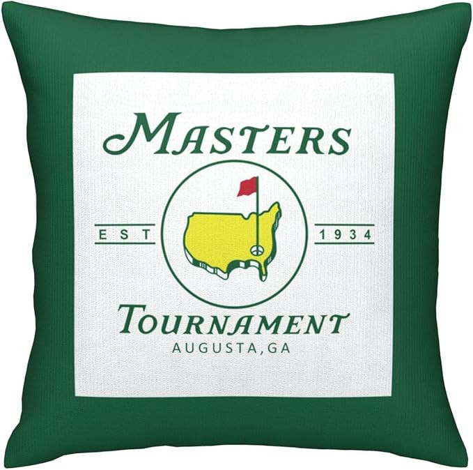 Golf Tournament Pillow Cases Square Decor Car Bed Bedroom Sofa Soft 18"X 18"Inch Polyester Throw ... | Amazon (US)