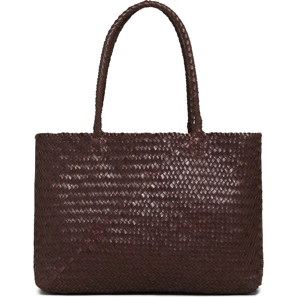 Madewell Handwoven Leather Tote in Coffee Bean at Nordstrom | Nordstrom