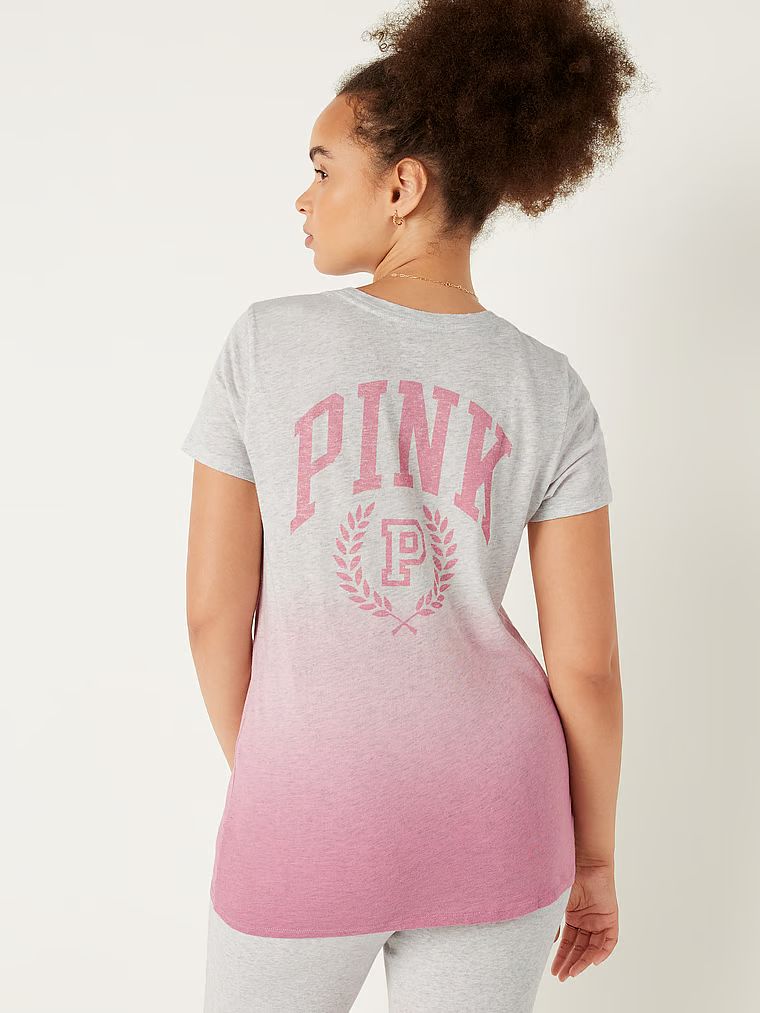Knit Short Sleeve Perfect T-Shirt - PINK | Victoria's Secret (US / CA )