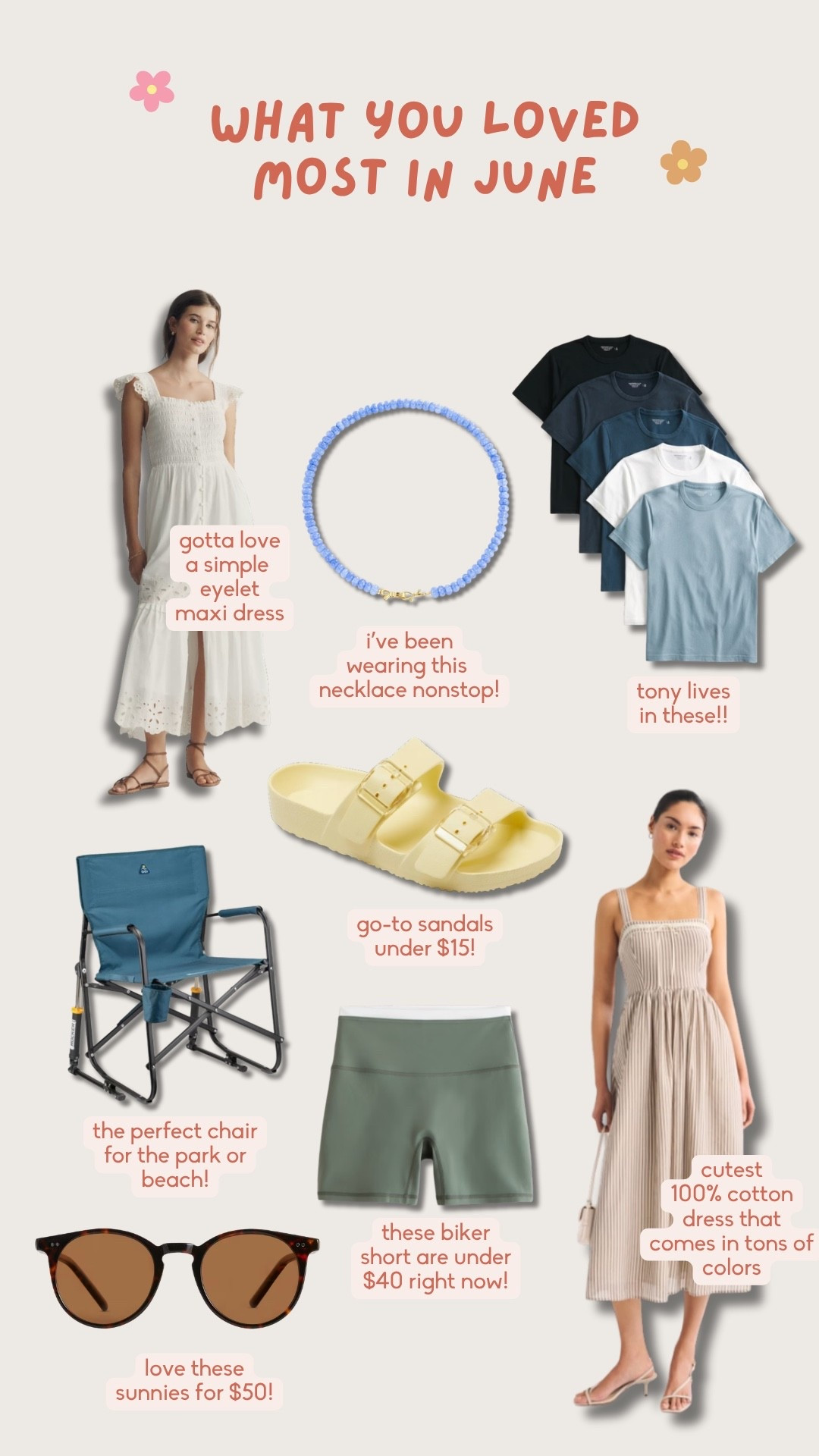 best sellers of june ❤️

#LTKSeasonal #LTKootd #LTKSaleAlert