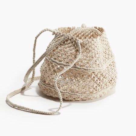 Macrame woven shoulder bag

#LTKfindsunder50 #LTKstyletip #LTKitbag