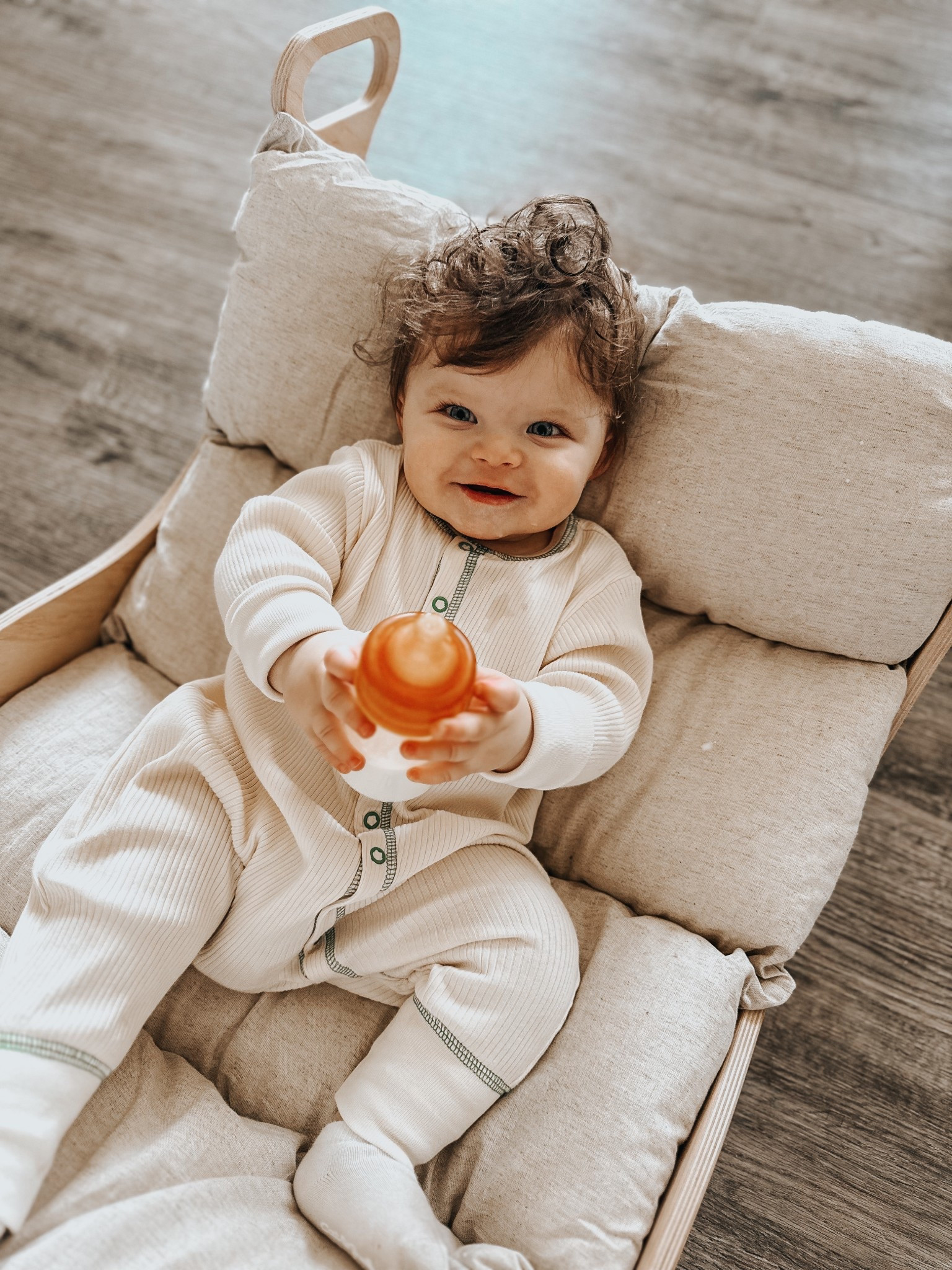 remy got a montessori climbing arch with a ramp for his birthday and his rocker is his new spot to drink bottles🍼 it’s personalized too! this specific one is from Etsy but I linked more options at different price ranges! 

#LTKKids #LTKFamily #LTKBaby