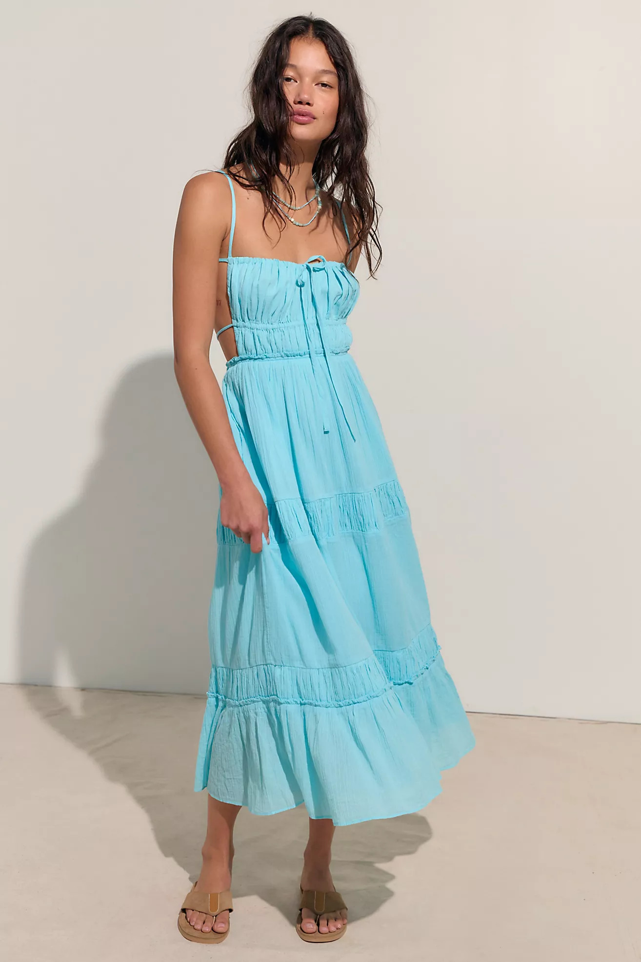 Taking Sides Maxi Dress | Free People (UK)