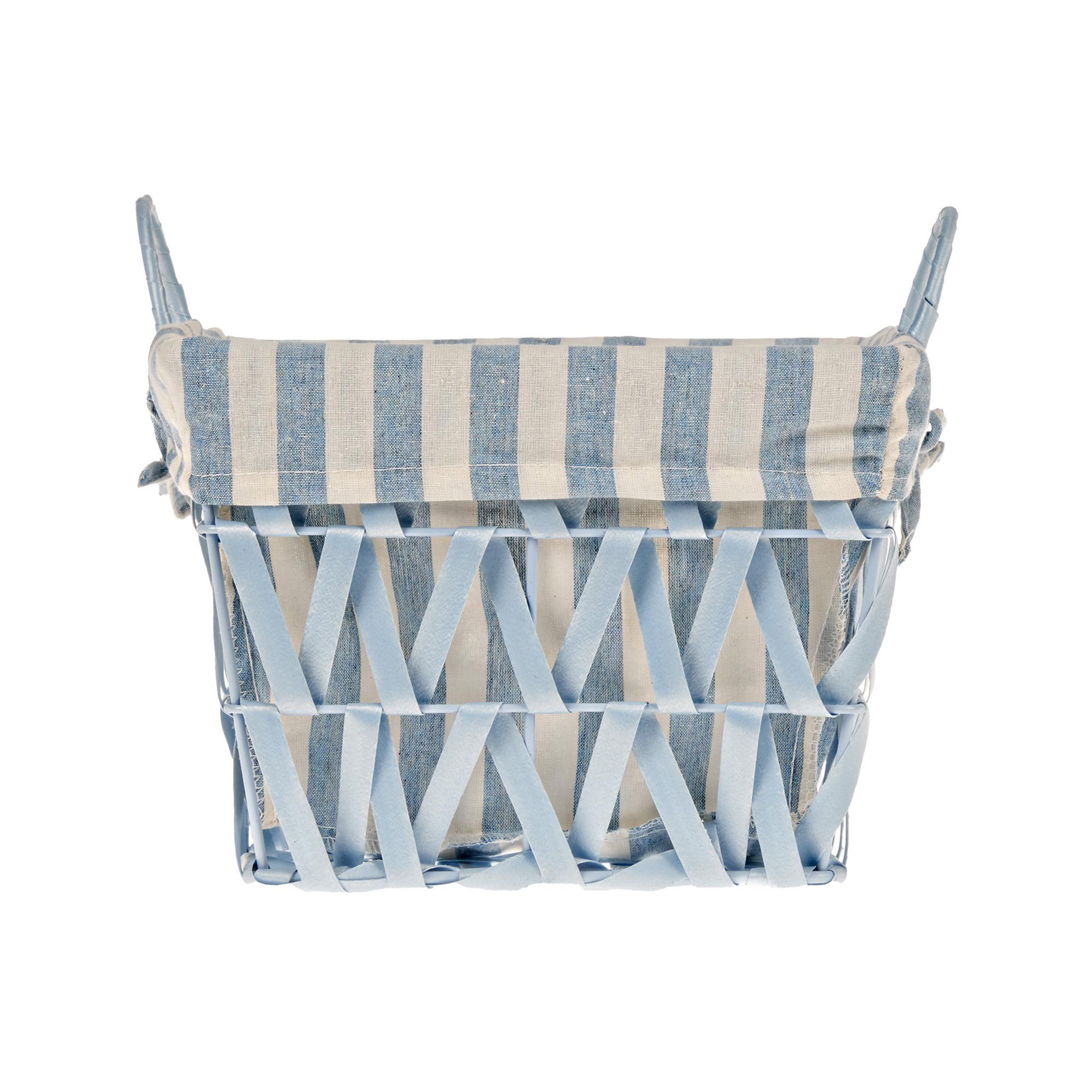 Way To Celebrate Vinyl Blue Basket | Walmart (US)