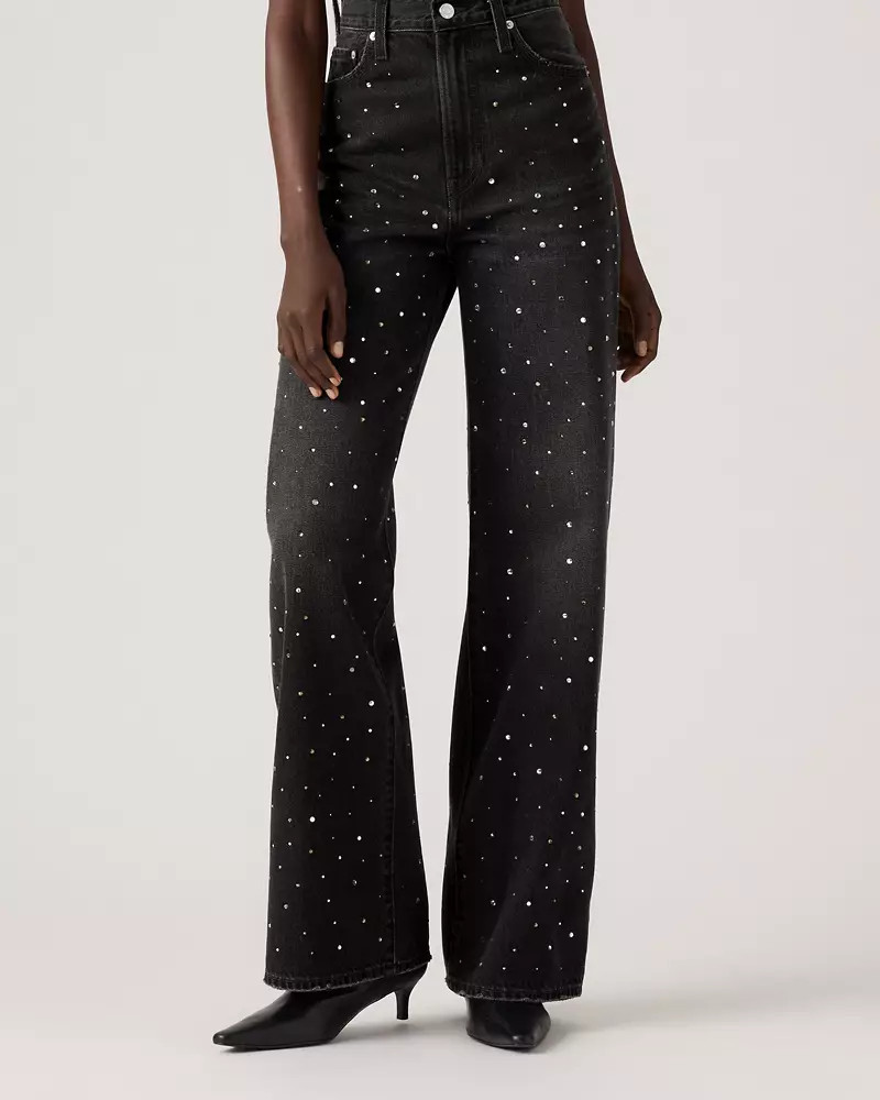Ribcage Wide Leg Women's Jeans - Black | Levi's® US | Levi's US