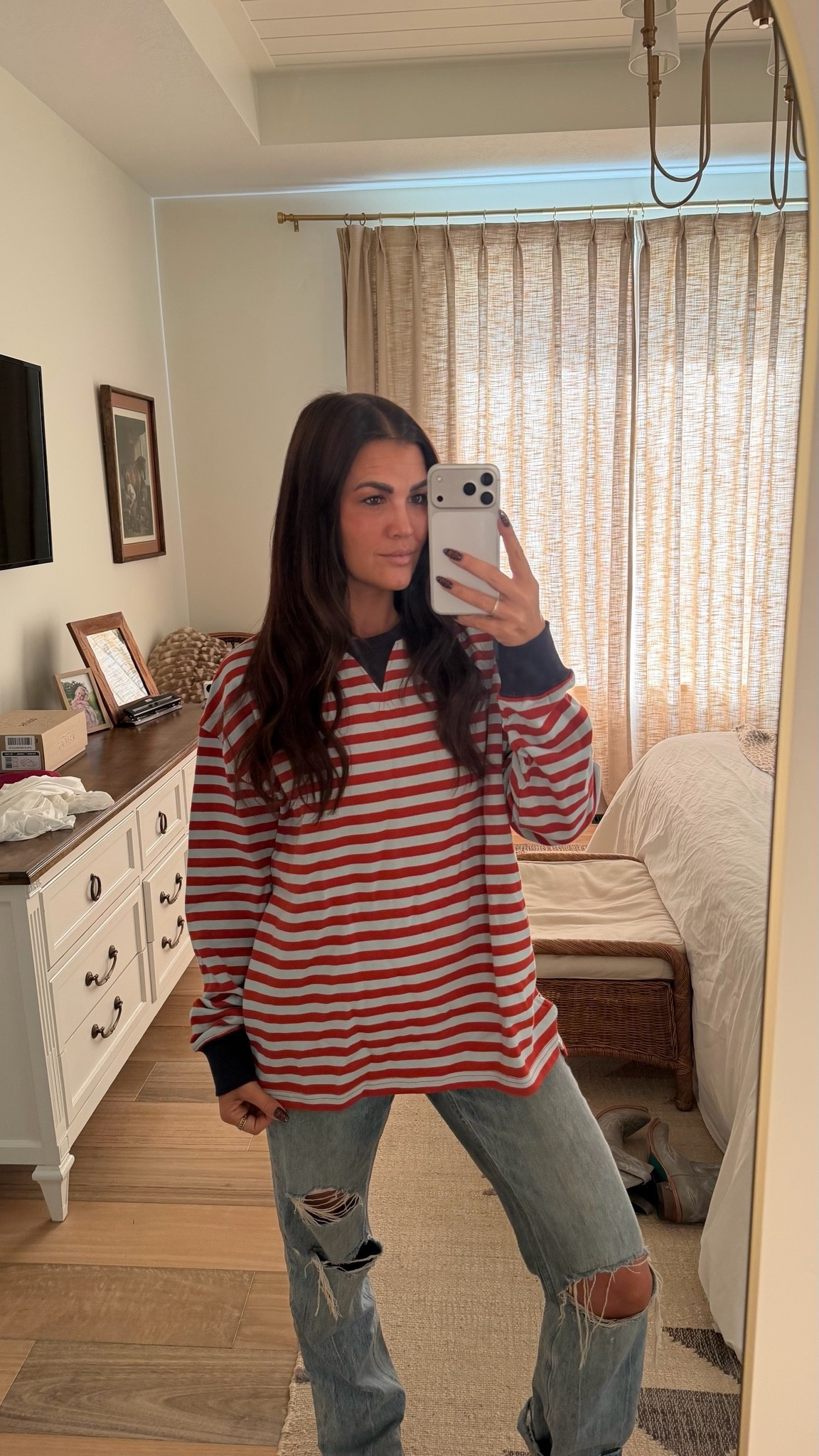 Brixton Striped Sweatshirt

#LTKootd