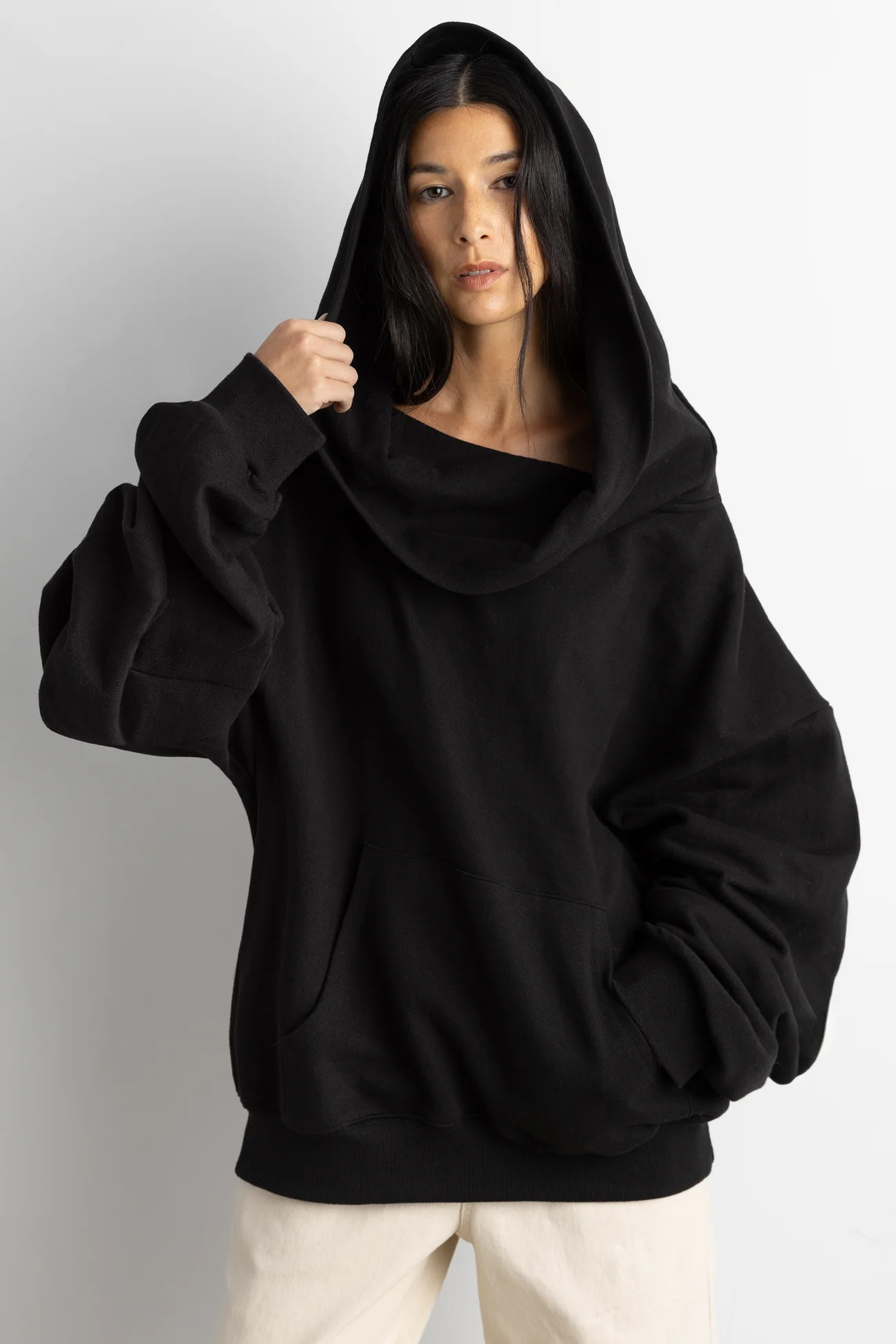 SLOUCHY OVERSIZED HOODIE | OAK + FORT