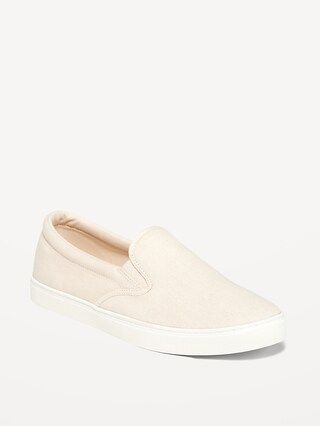 Canvas Slip-On Sneakers for Women | Old Navy (US)