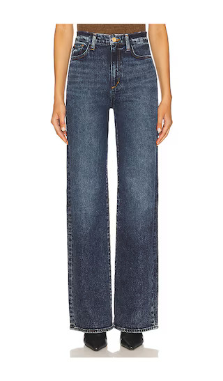 Mia High Rise Wide Leg Jeans in Kindness | Revolve Clothing (Global)
